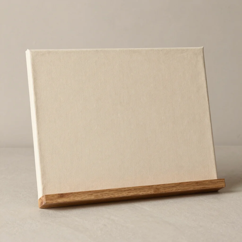 Solid Oak Angle Tablet Stand